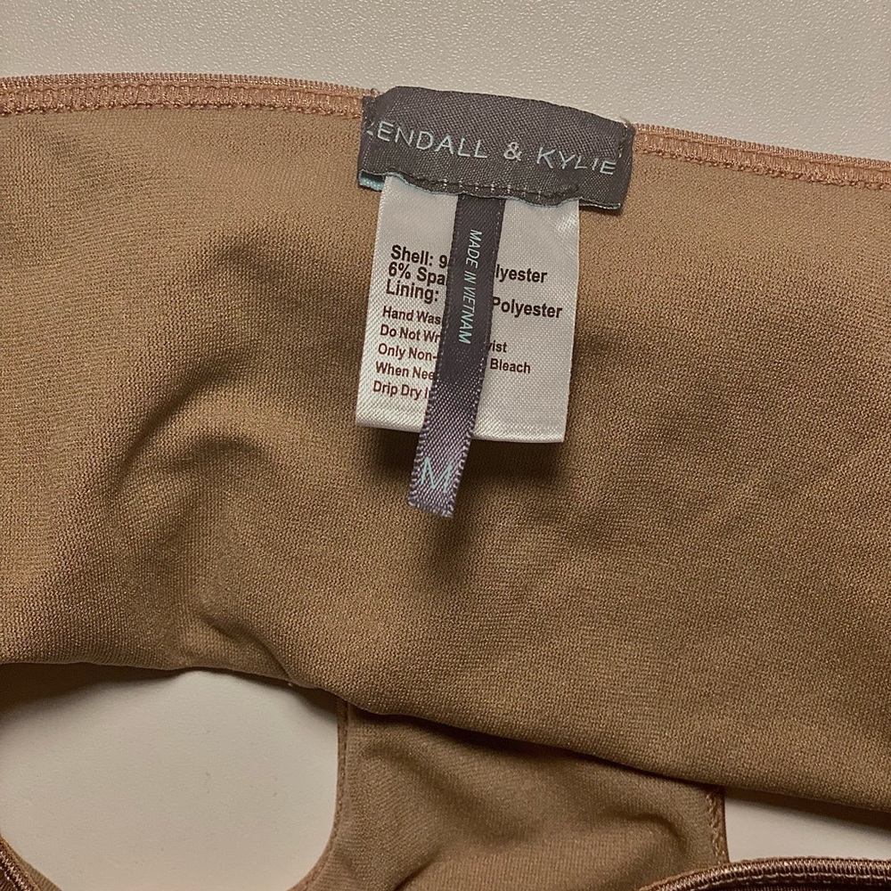 Kendall & Kylie PAC Sun bronze Shimmery Bikini bottom size medium NWT - Picture 6 of 10